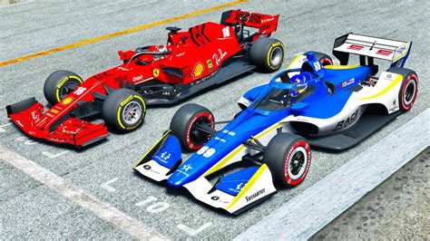 indy car vs formula 1
